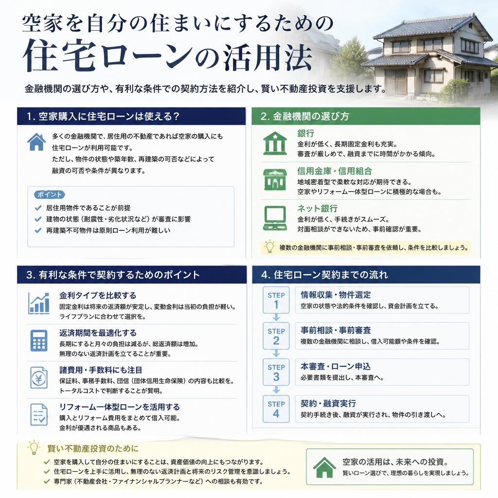 住宅ローンの賢い活用法
