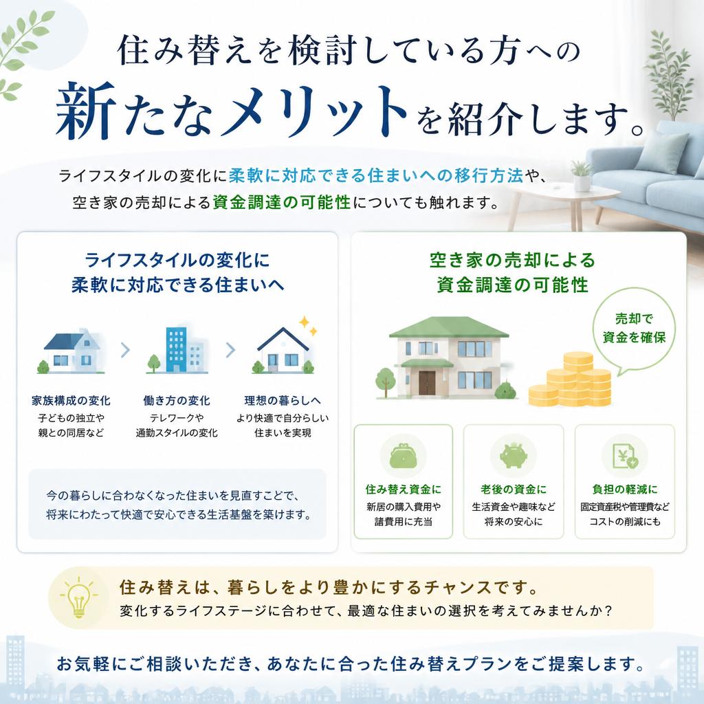 住み替えの新たなメリット