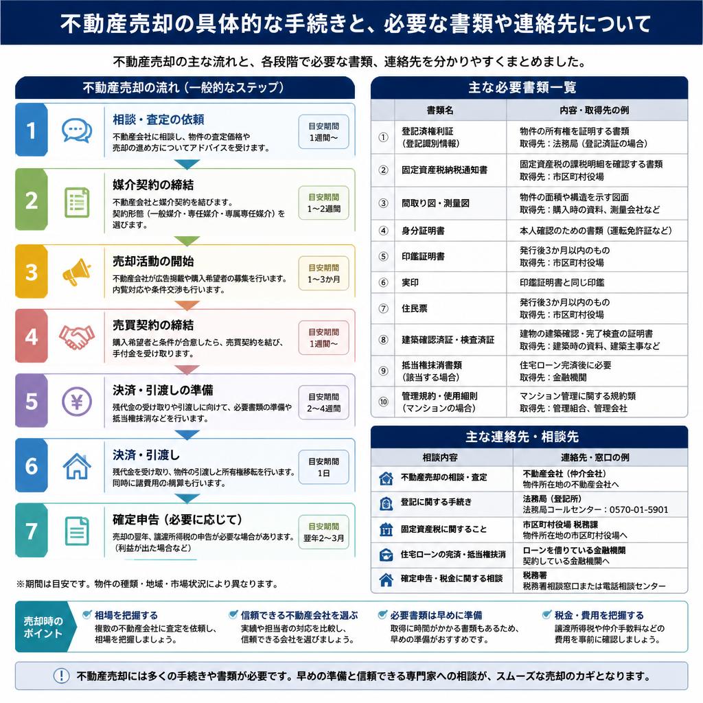 スムーズな売却手続きの進め方