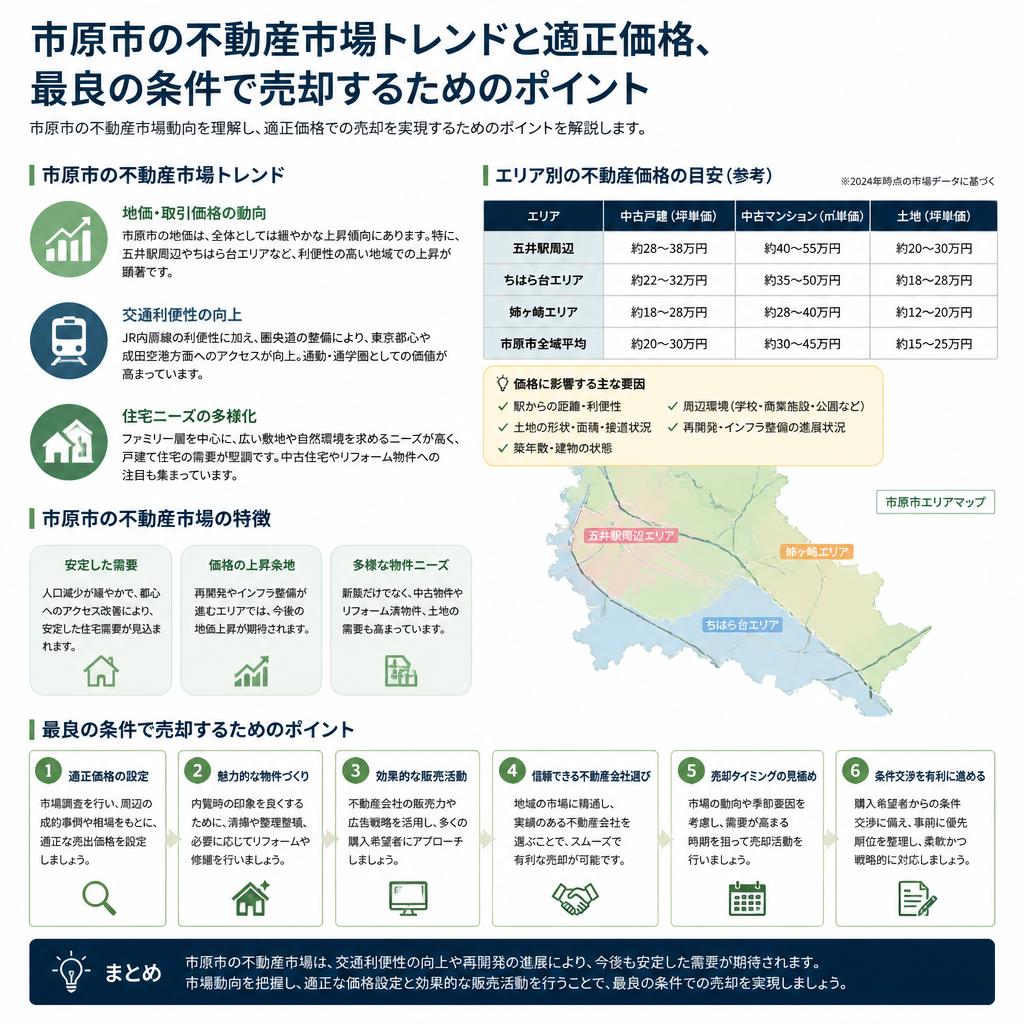市原市の市場動向と適正価格