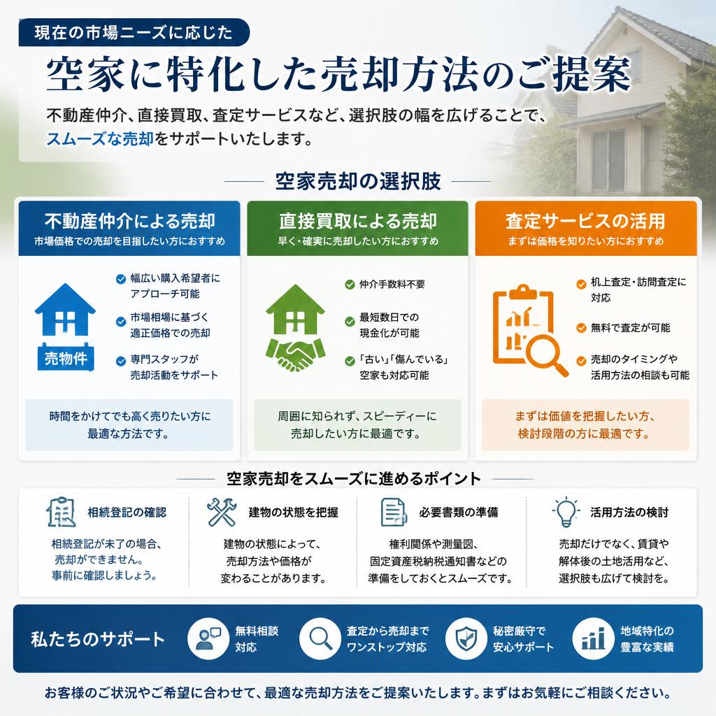新たな売却方法のご紹介