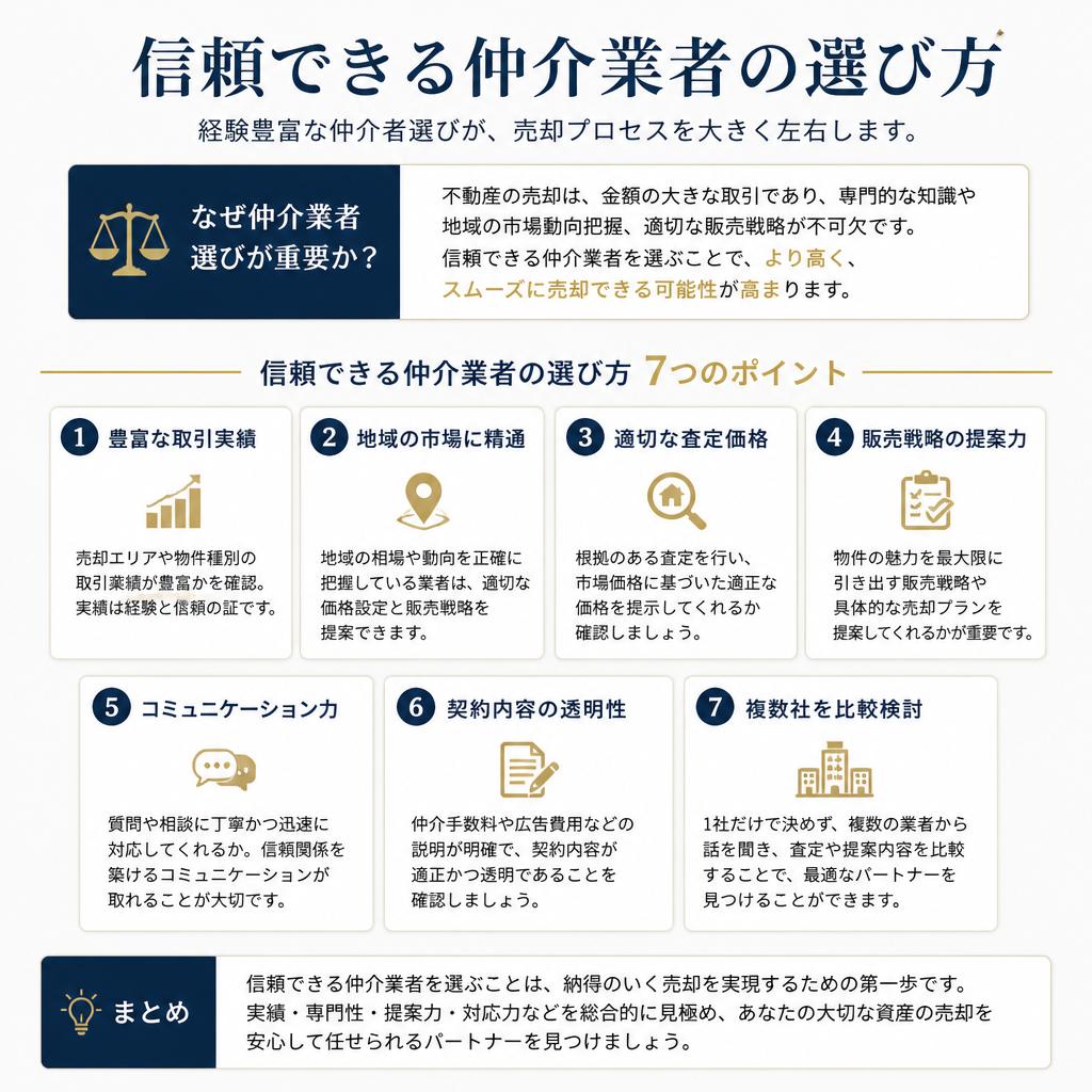 空き家の売却を助ける仲介業者を選ぶポイント