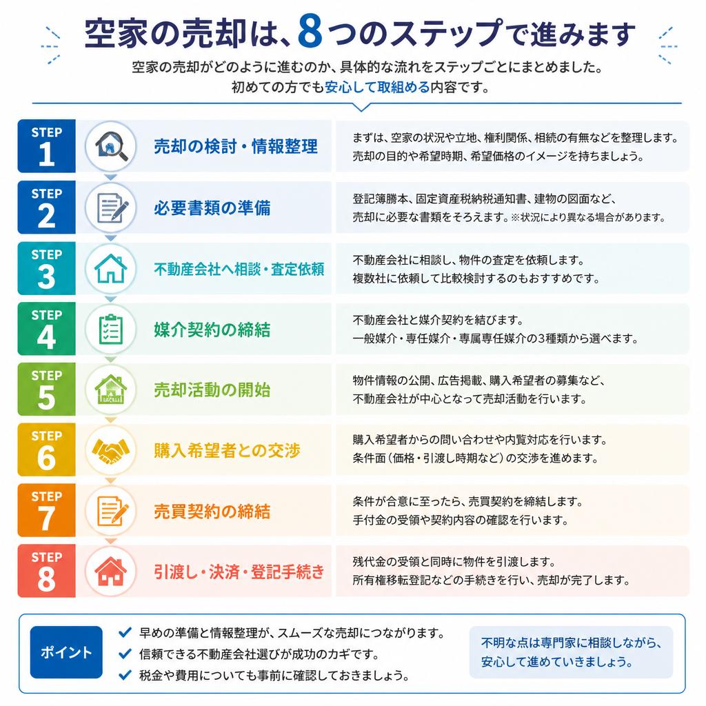 市原市の空家売却の流れ