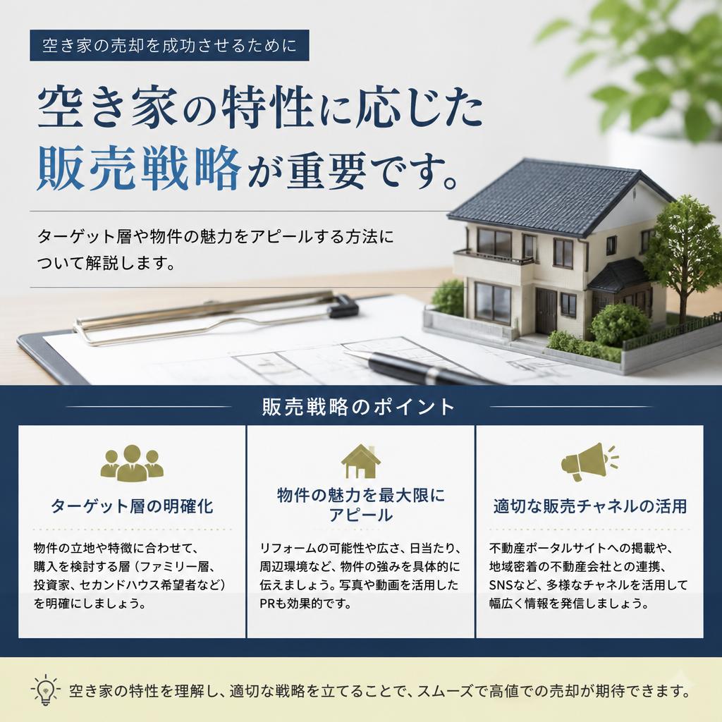 空き家を売却する際のポイント