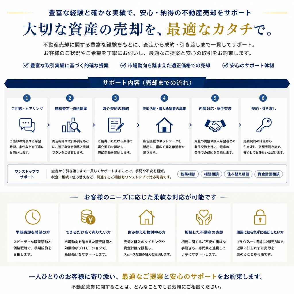弊社のサポート内容