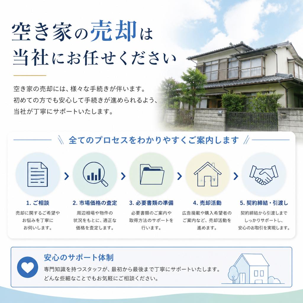 不動産売却の流れ