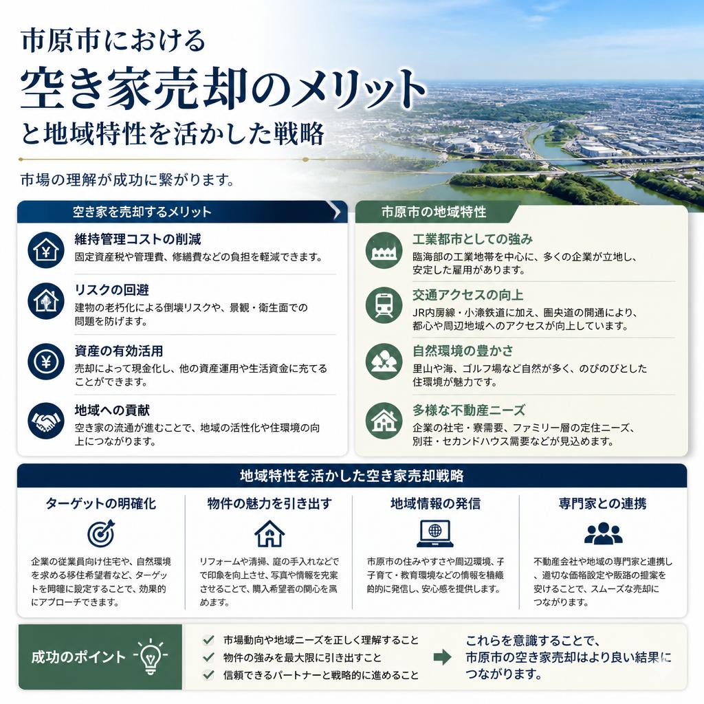 市原市の空き家売却のメリット