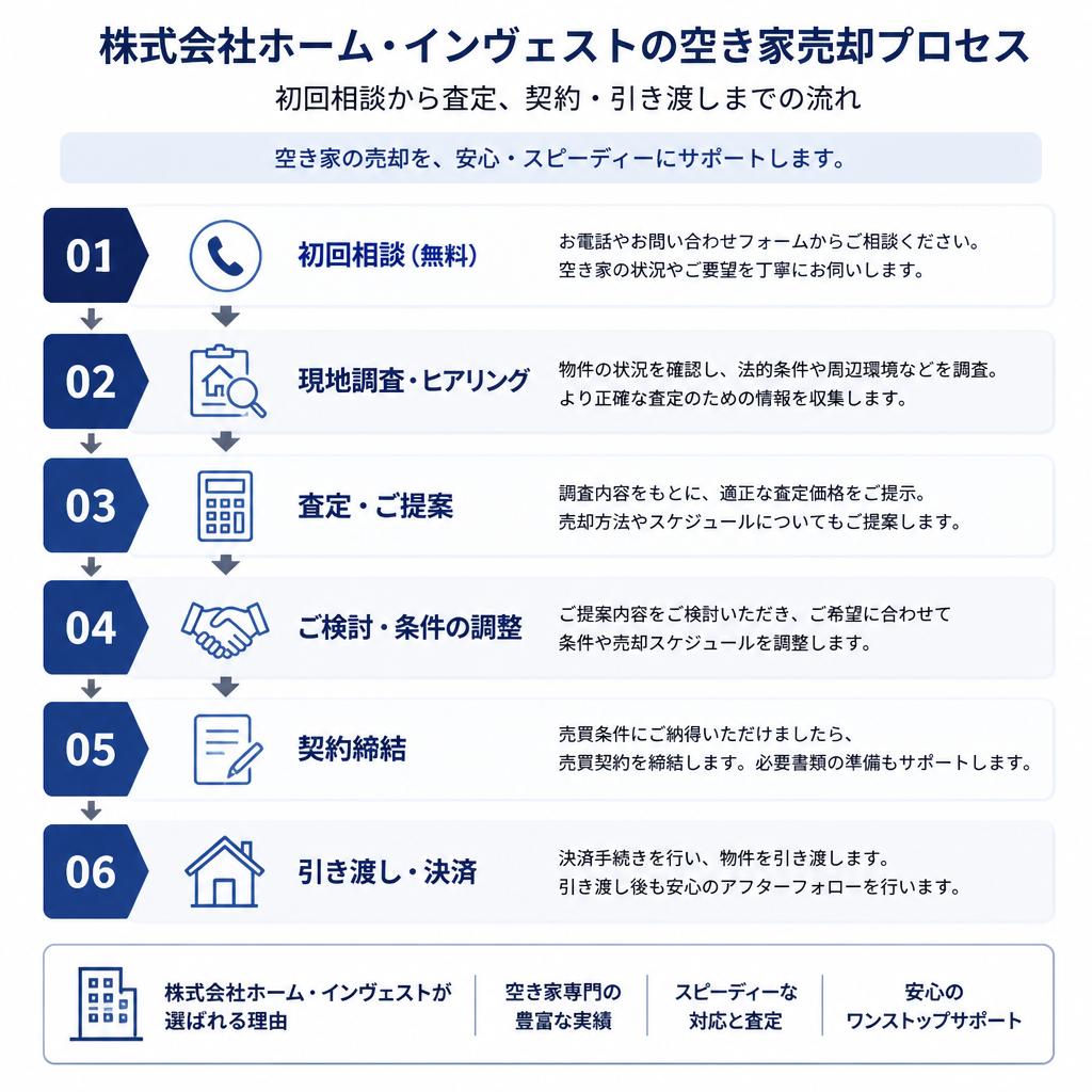 不動産売却の流れ