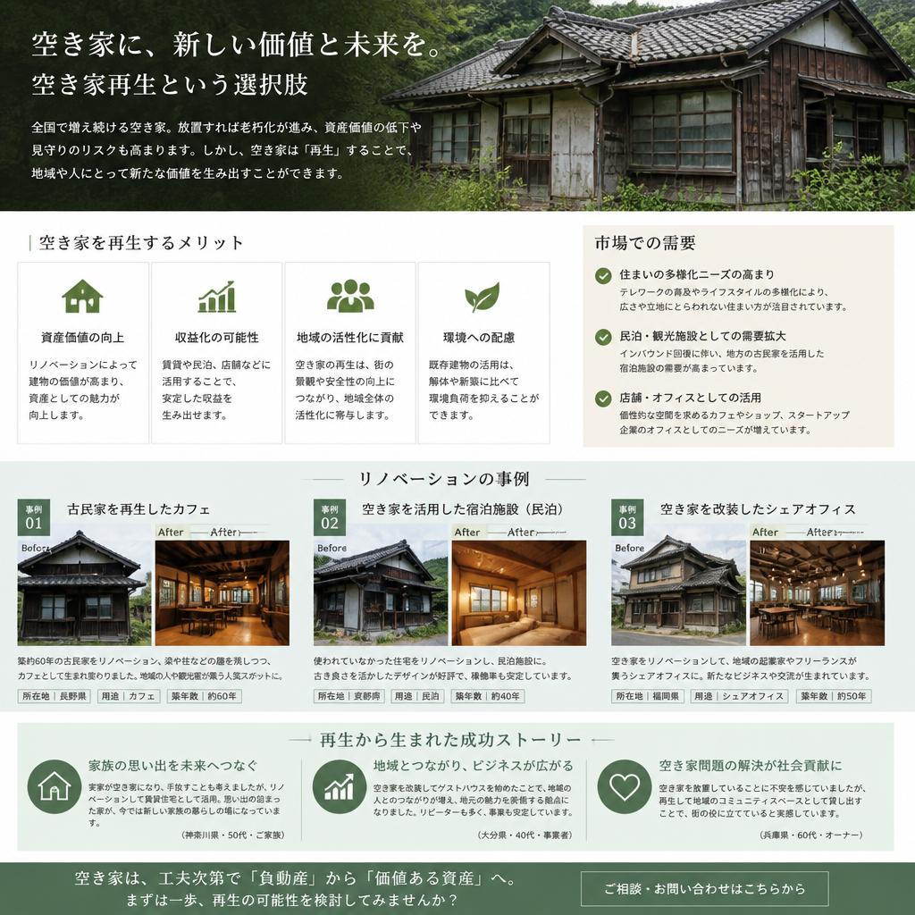 3. 古家再生の可能性とメリット