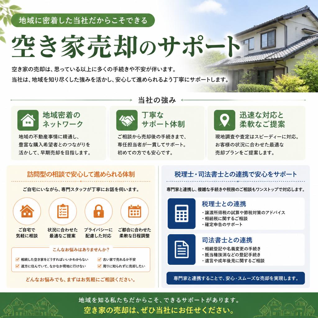 当社の強みとサポート内容