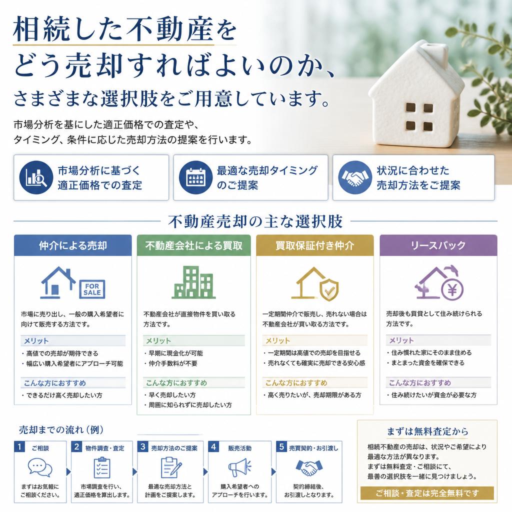 売却方法のご提案