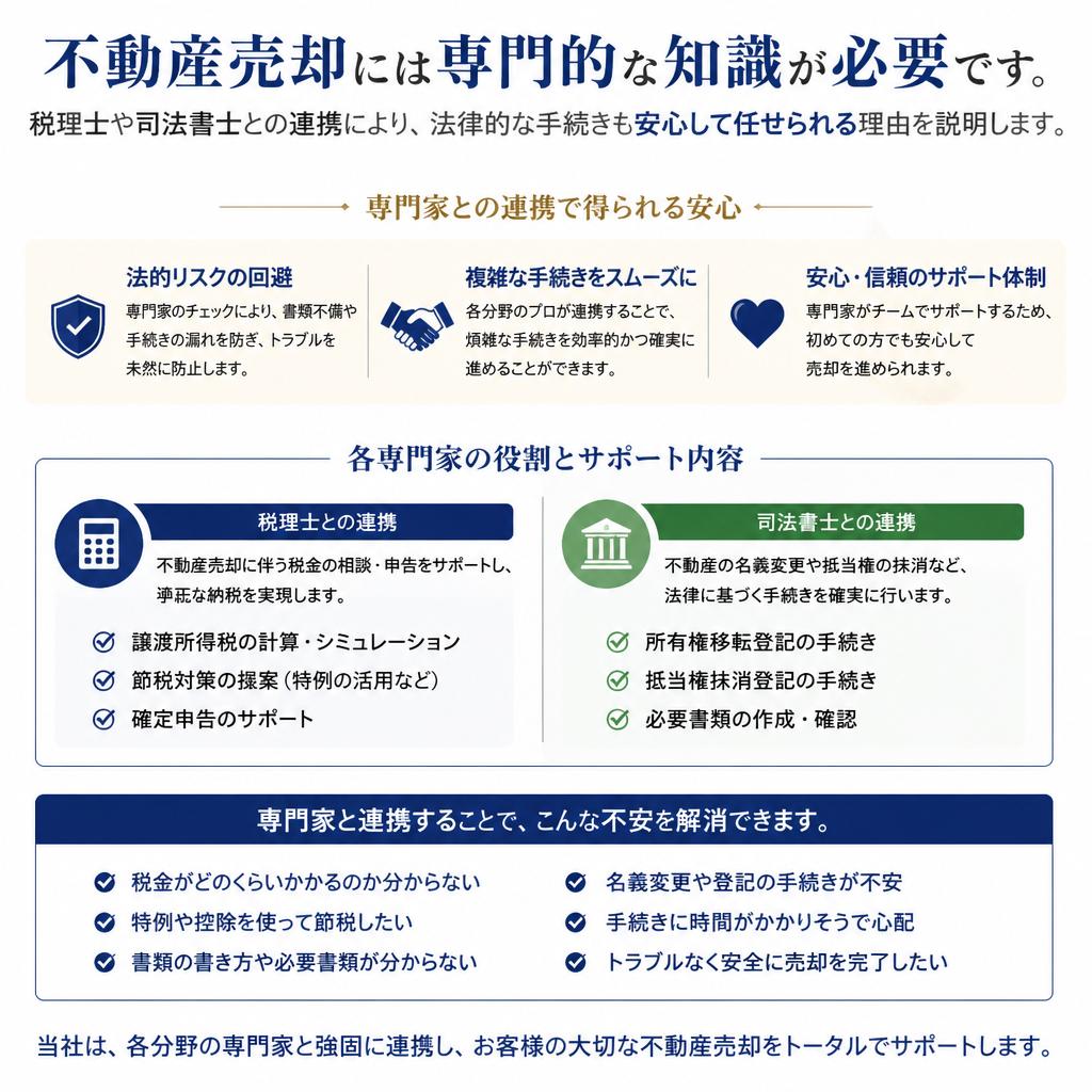 専門家のサポートを受ける理由