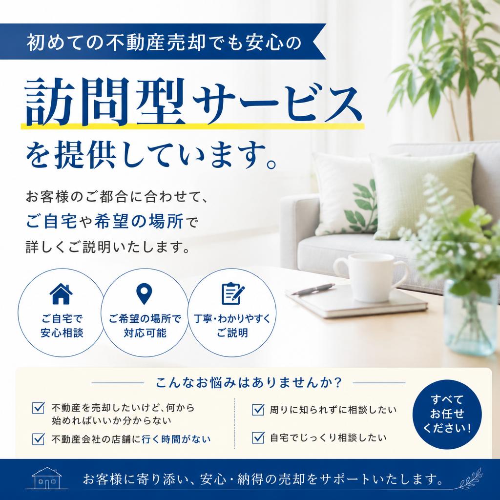 訪問相談のメリット