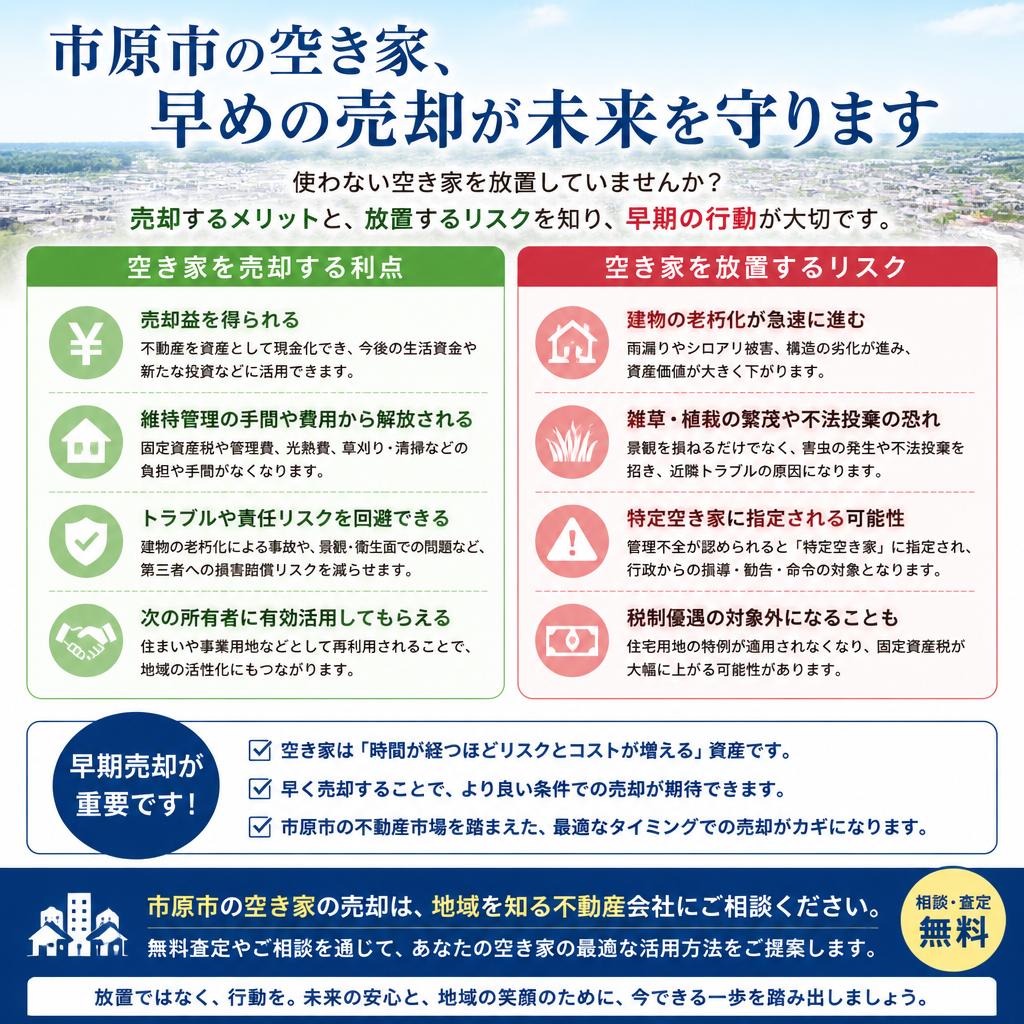 空き家売却のメリット