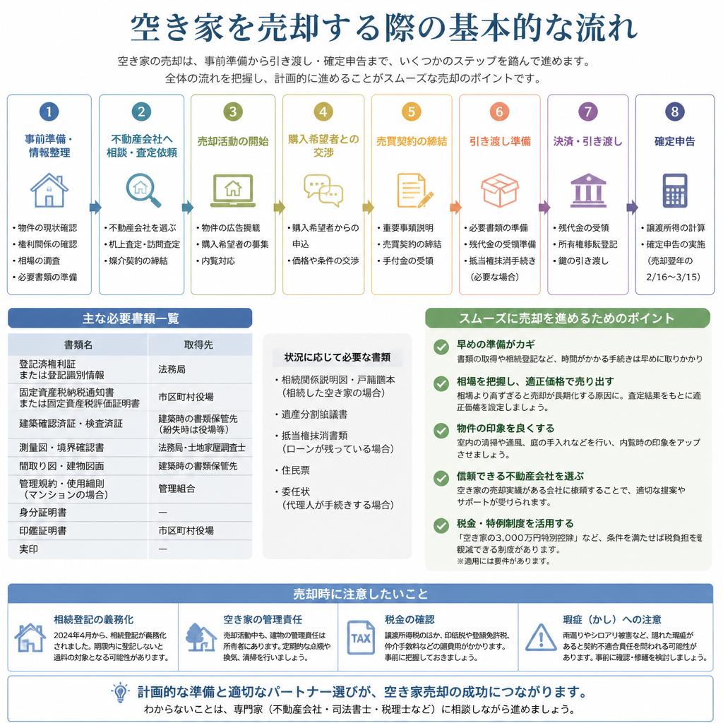 不動産売却の流れ