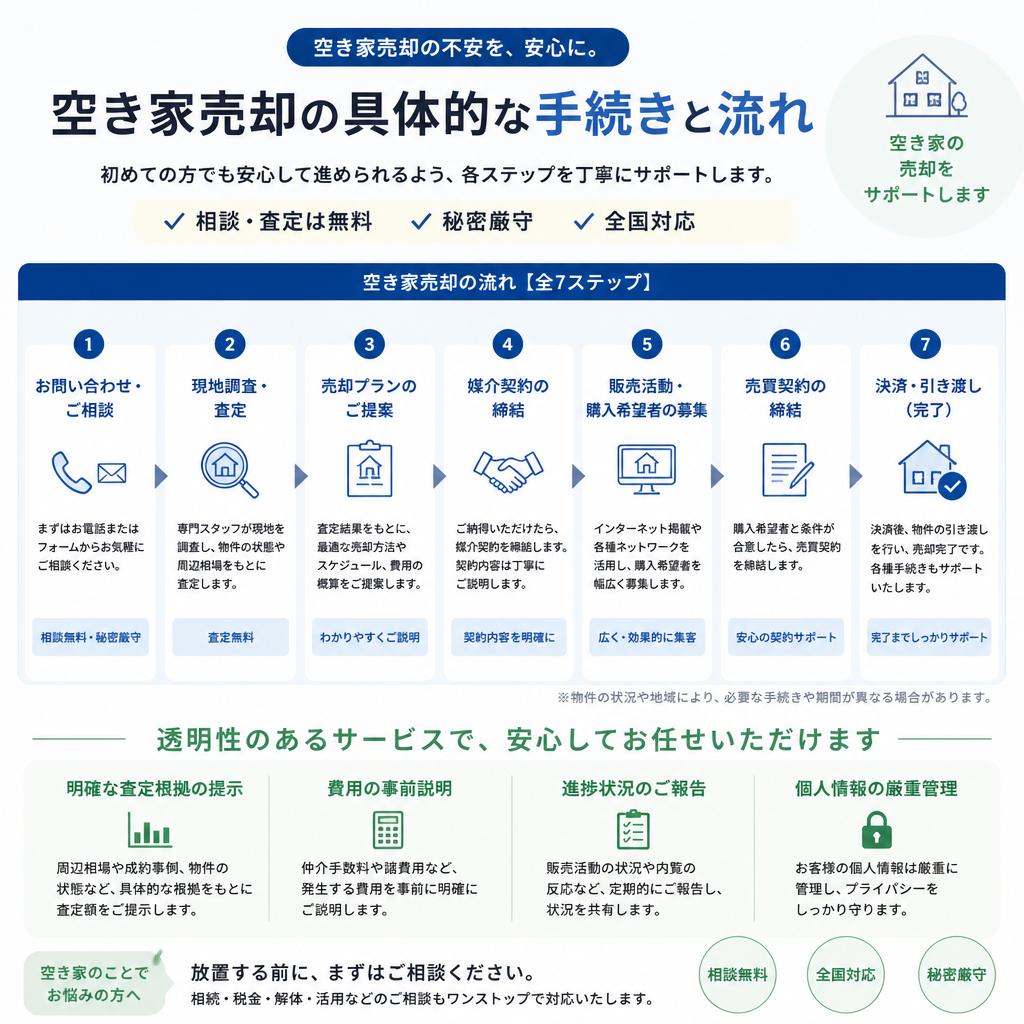 売却までの流れ