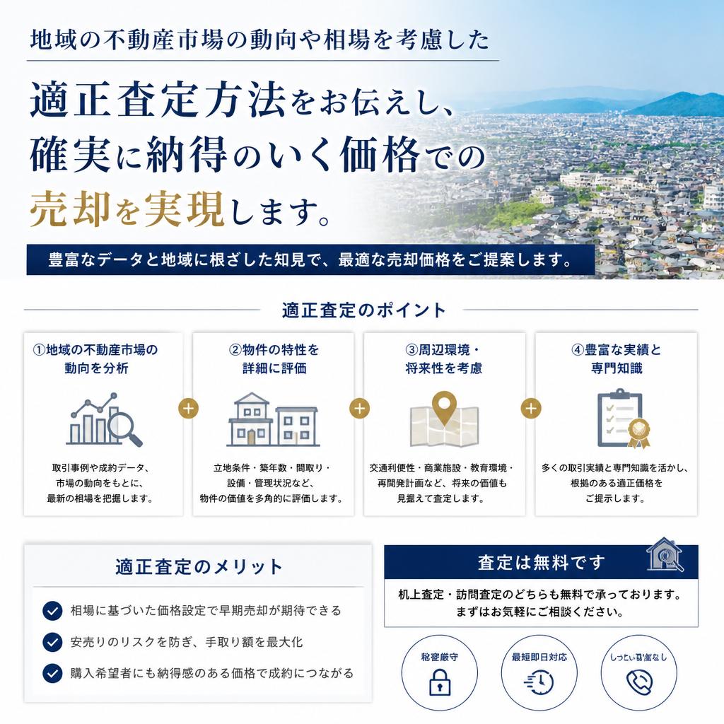 市場状況と査定方法