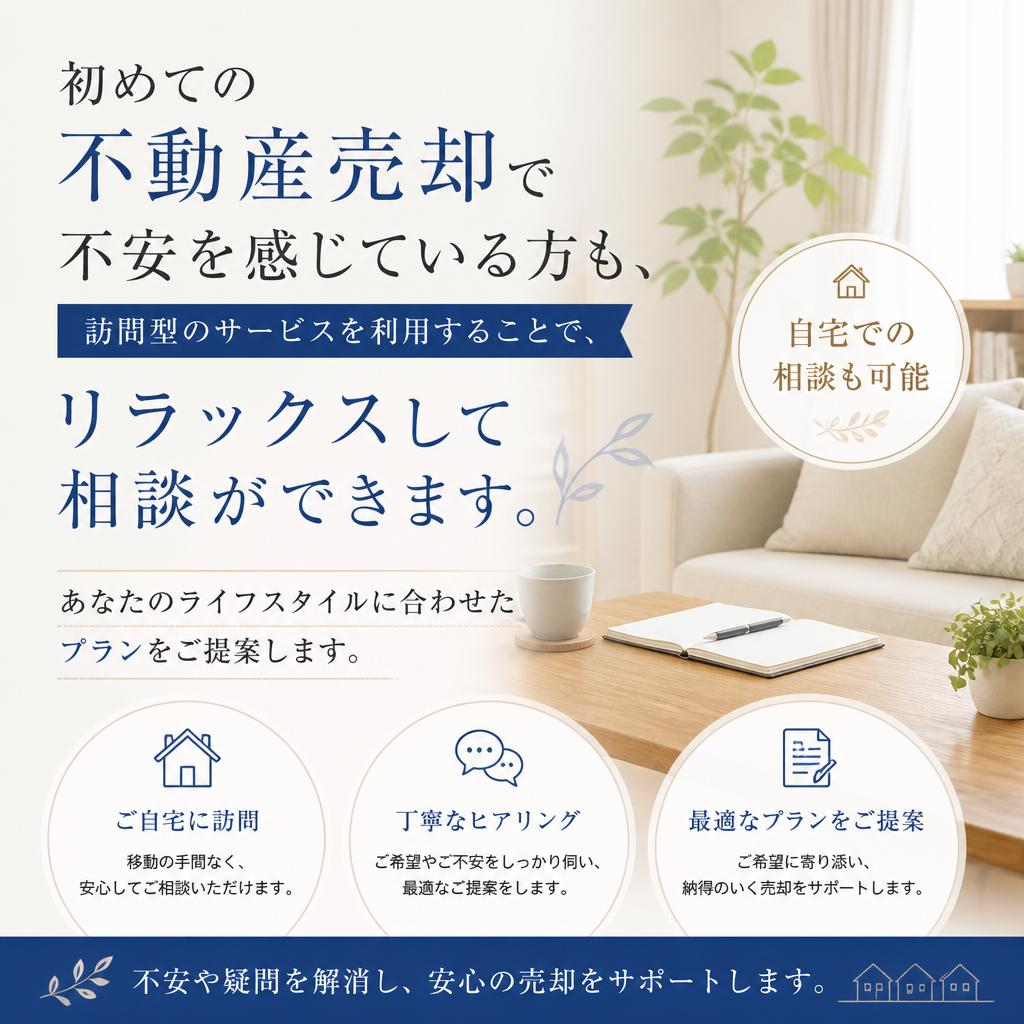 初めての方でも安心の訪問型サービス