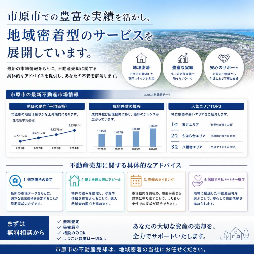 実績に基づいた確かな情報提供