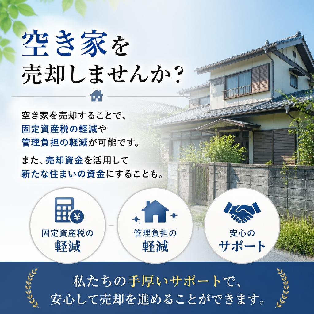 空き家売却のメリット