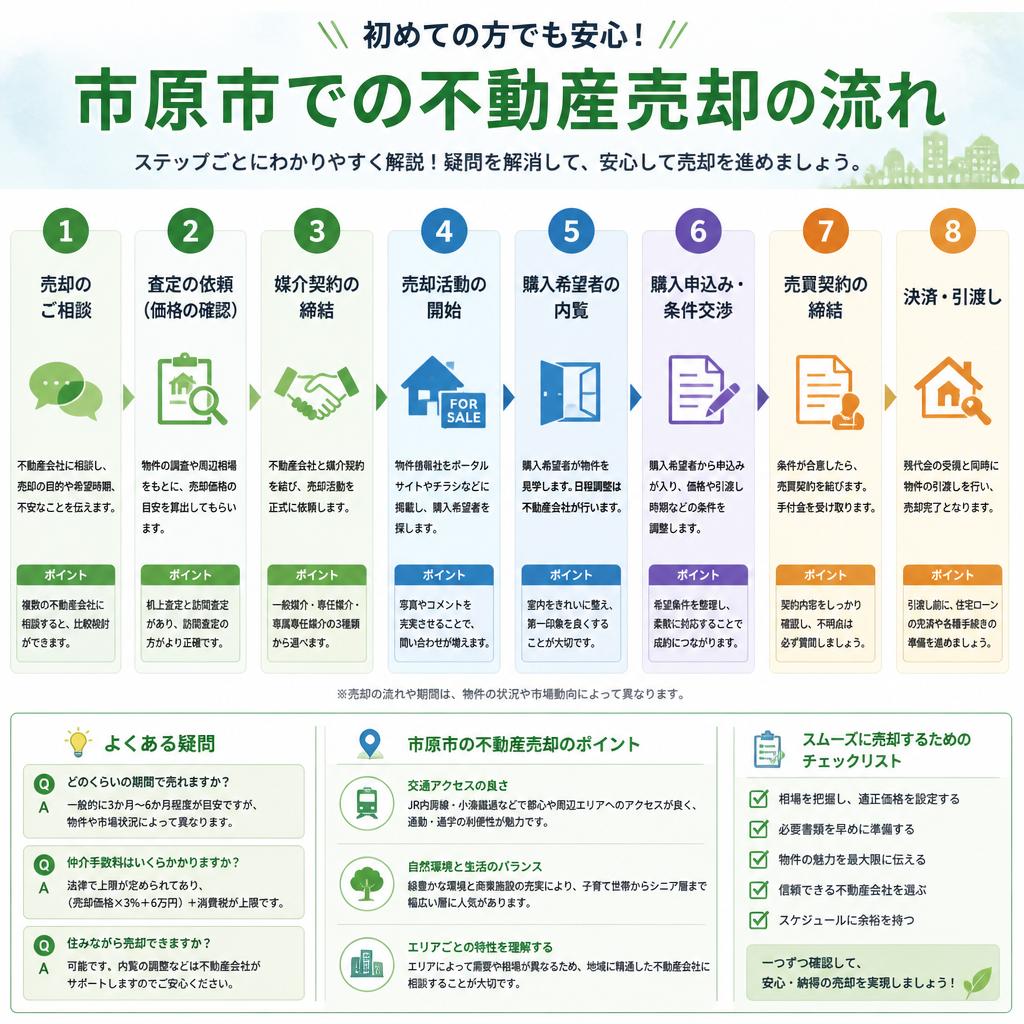 売却プロセスのご紹介