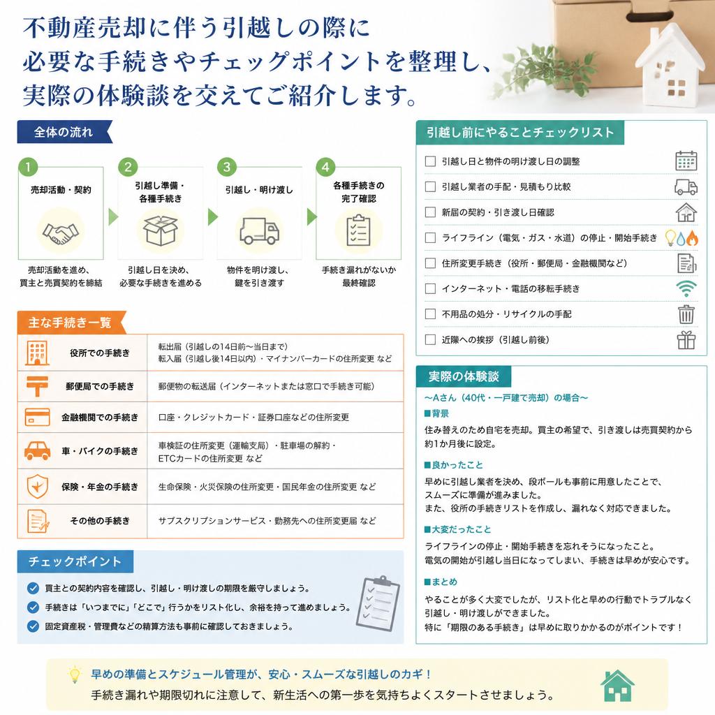 3. スムーズな引越しのための準備
