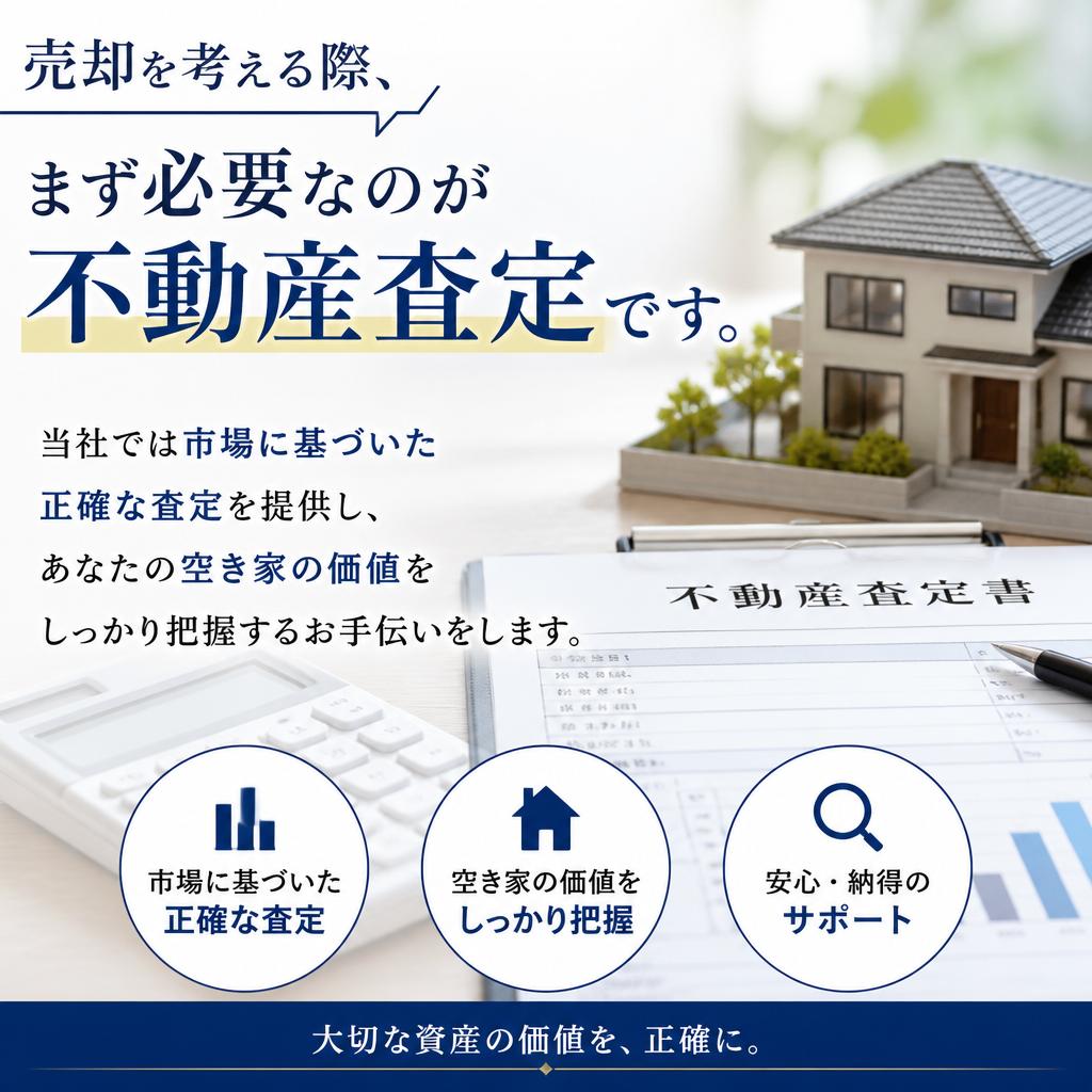 2. 空き家の不動産査定について