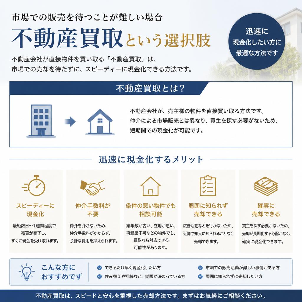 買取を選ぶメリット