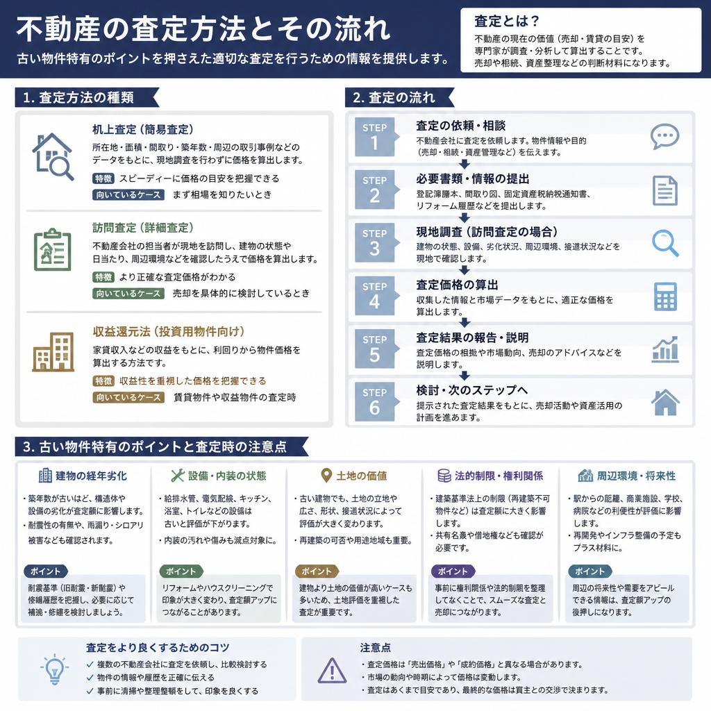 4. 不動産査定方法を知っておこう