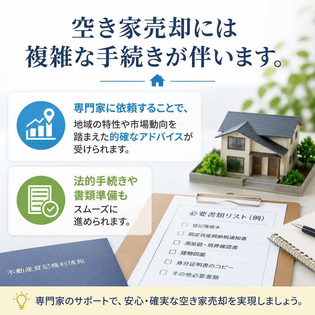 なぜ売却専門家に依頼するべきか？
