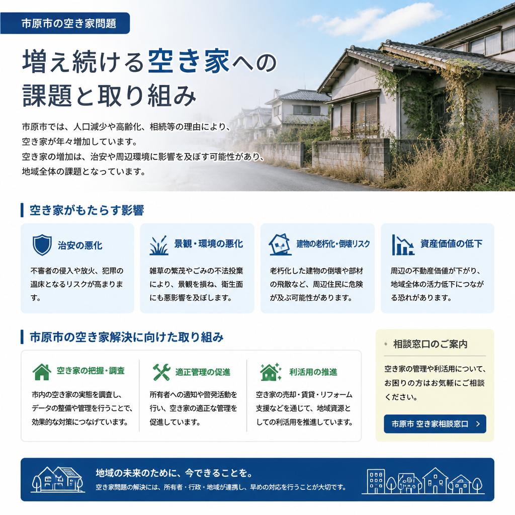 市原市における空き家問題とその背景