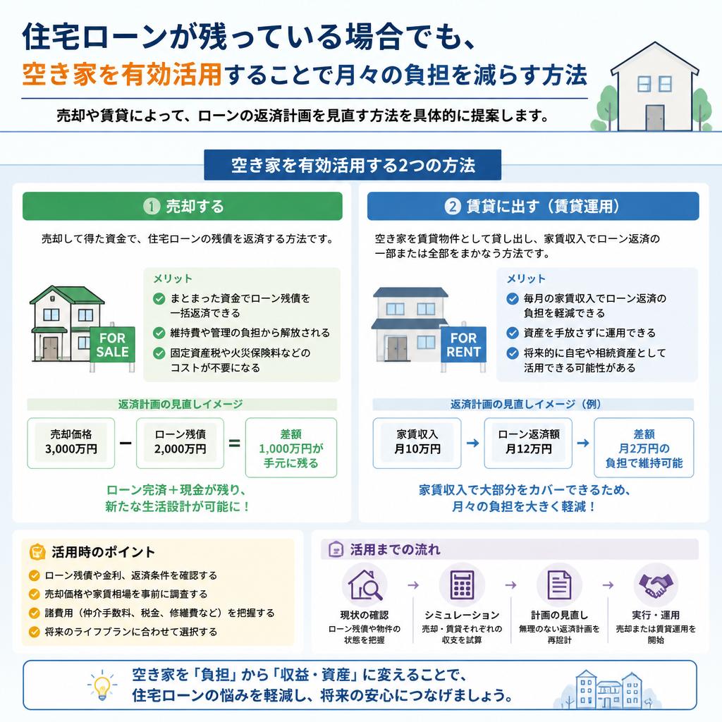 住宅ローンの負担を軽減する方法