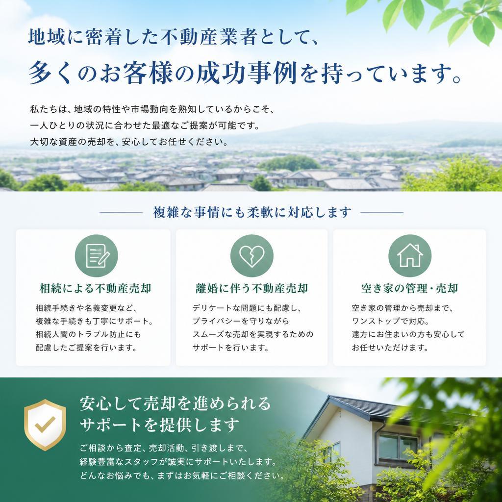 株式会社ホーム・インヴェストが選ばれる理由