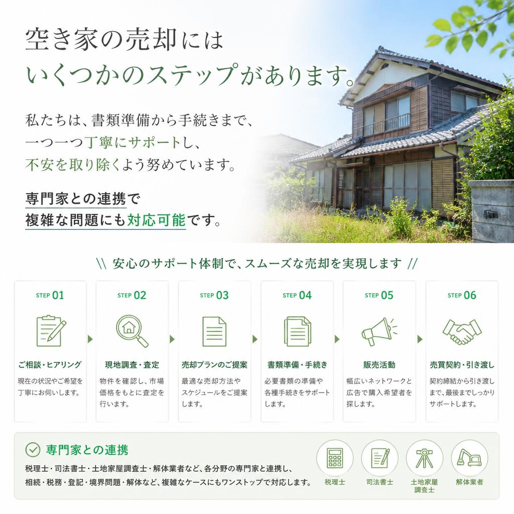 売却プロセスの詳細