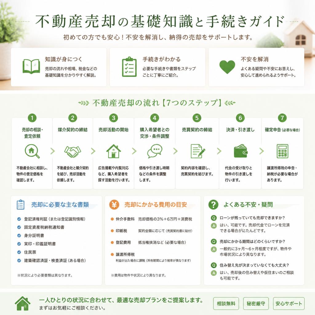 不動産売却に関する専門知識