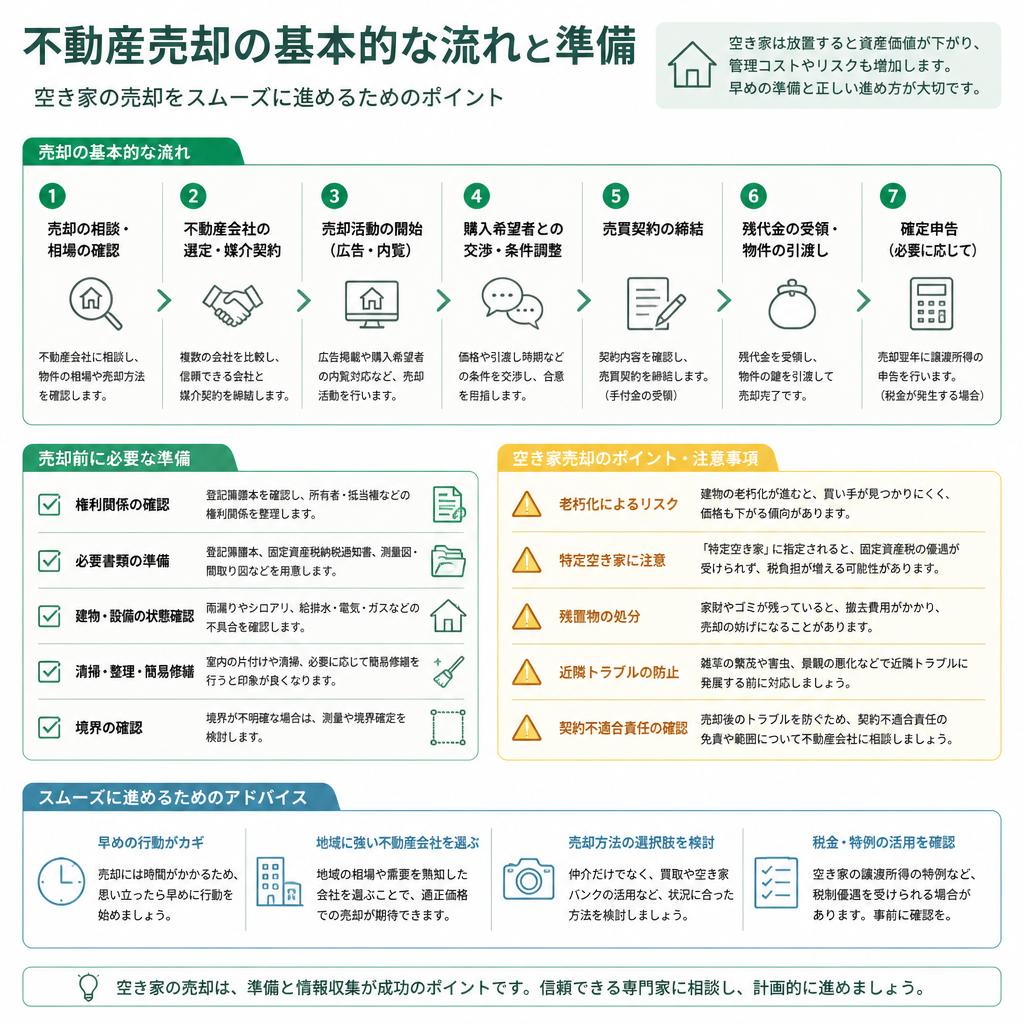 円滑な不動産売却のためのステップ