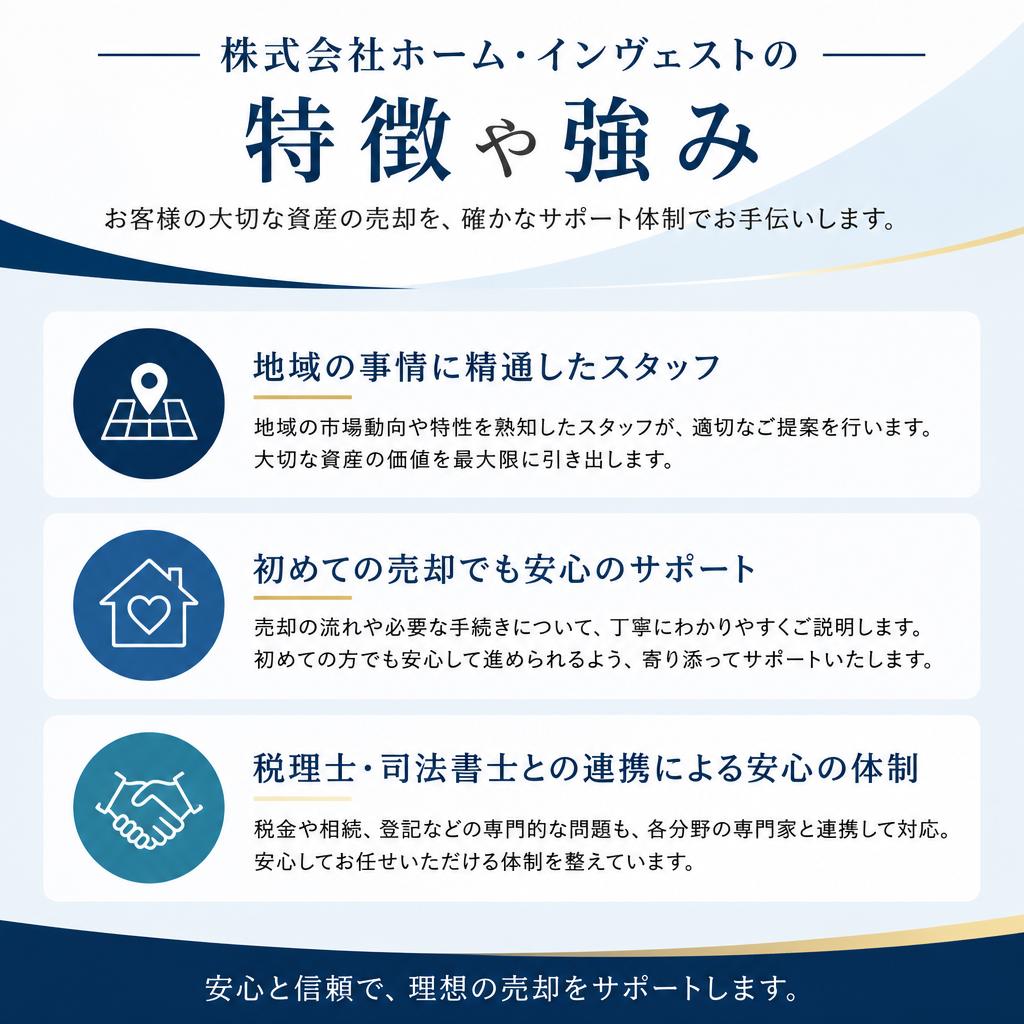 私たちの強み：安心・信頼のサポート体制