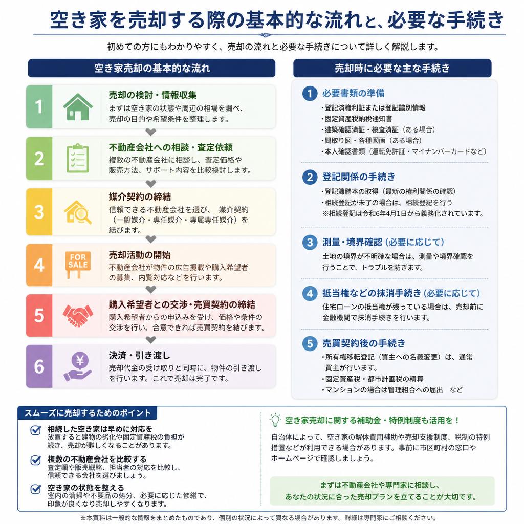 不動産売却の流れ