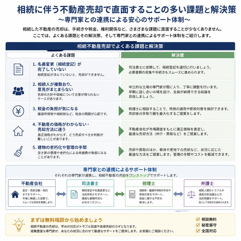 相続に関する特有の課題