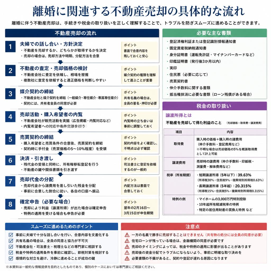 不動産売却の流れ