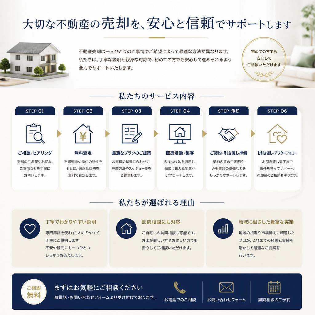 私たちのサポート内容