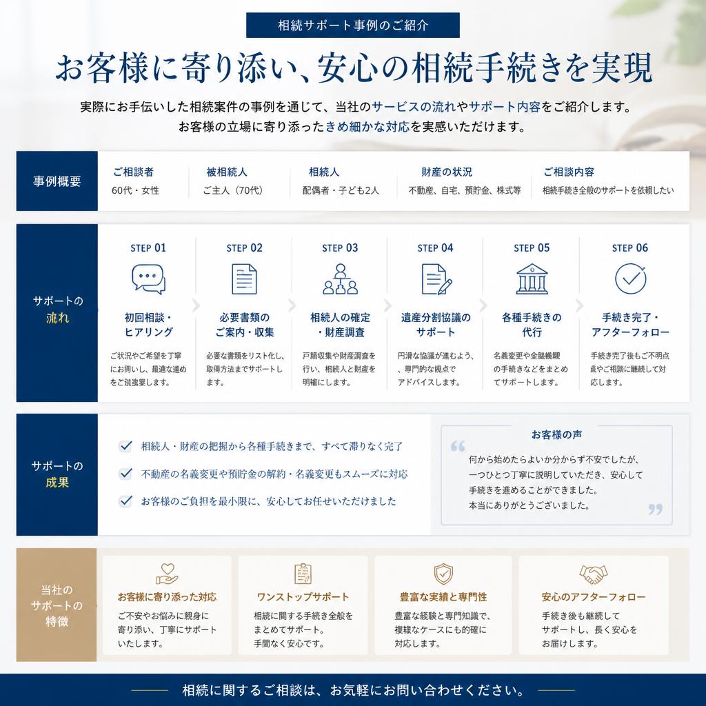 ケーススタディ:相続による不動産売却
