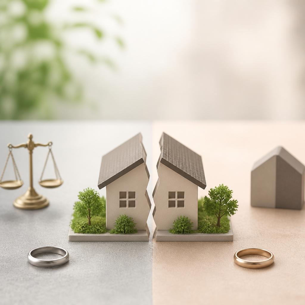 離婚による不動産売却のお悩みは、専門家にお任せください。