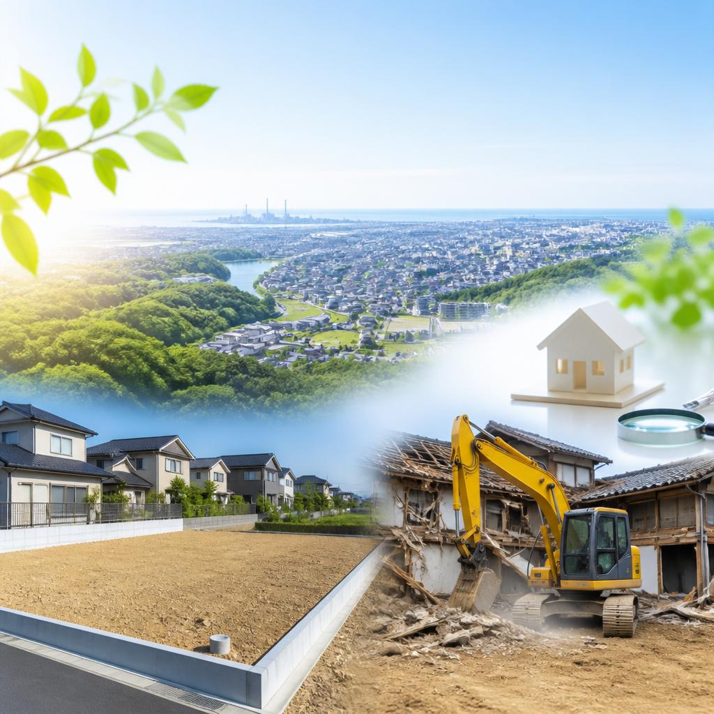 市原市で不動産売却と解体をスムーズに！