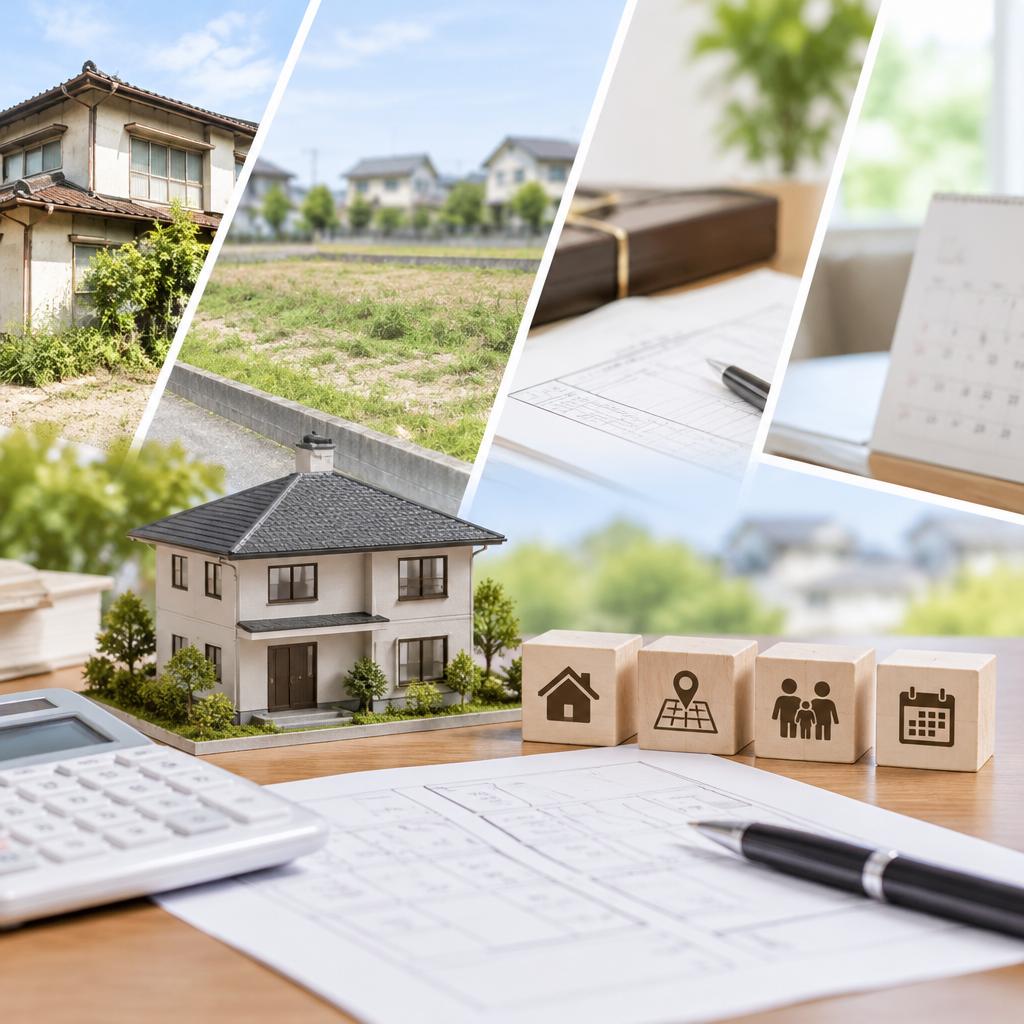 空家の売却方法は一つではありません。状態と事情に合う選択を