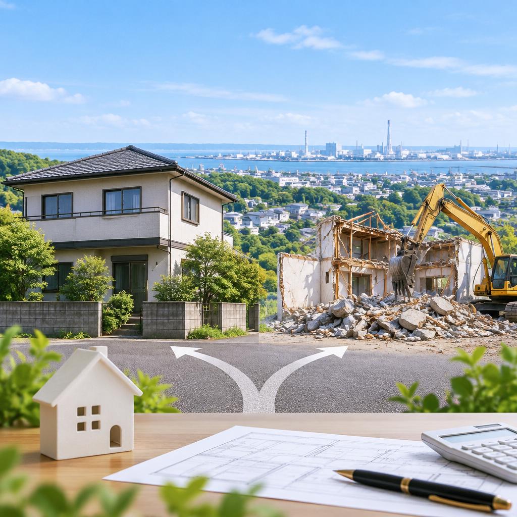 市原市の不動産売却、解体する前にまずご相談を。建物を残す・解体する、それぞれの選択肢を丁寧にご案内します。